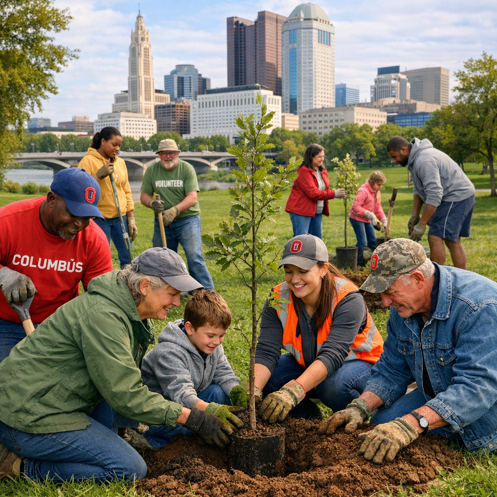 Columbus’ Commitment to a Greener Future: Climate Action and Community Initiatives