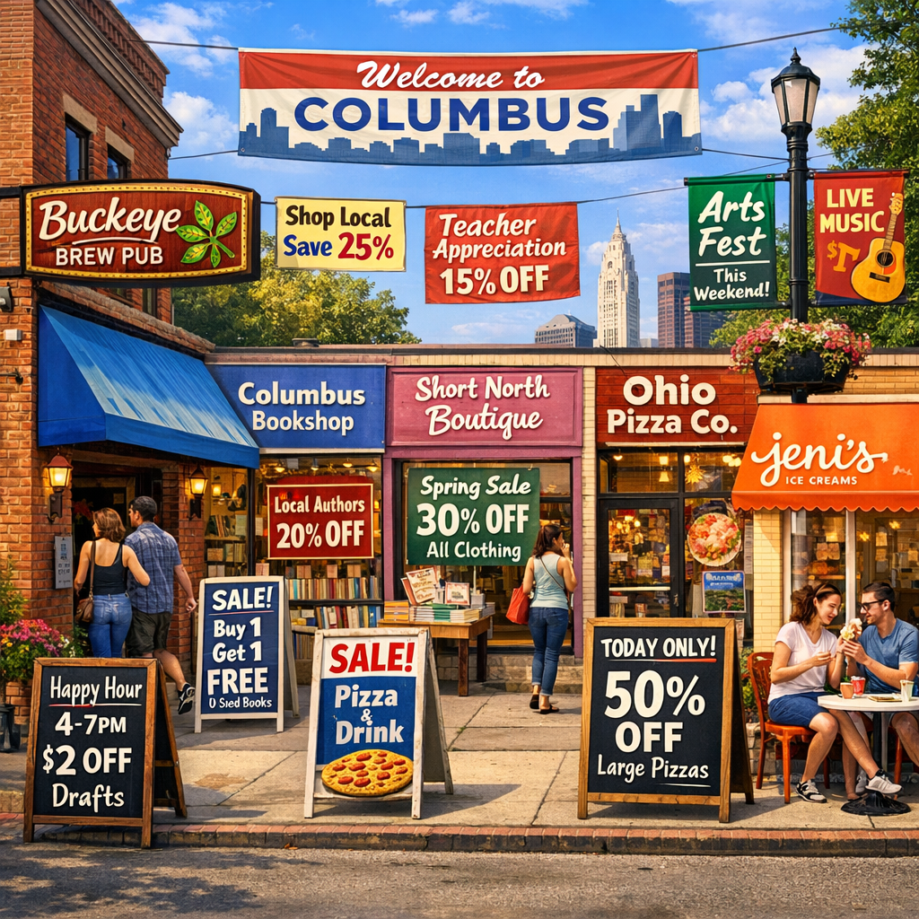 Discover Exciting Deals and Discounts at Columbus Local Businesses